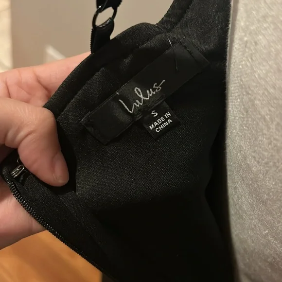 Lulu's Black Lace See Through Bodycon Dress - Picture 10 of 10